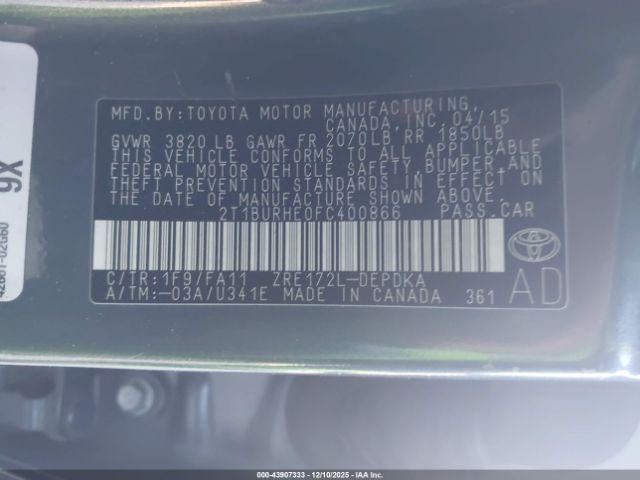 Toyota Corolla L Image 7