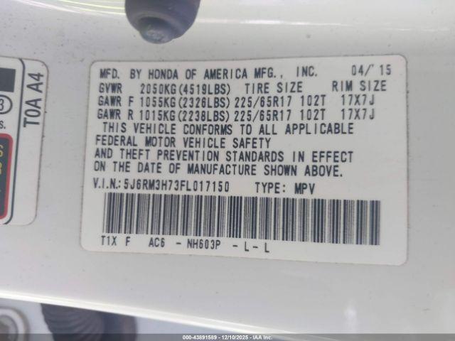 Honda CR-V Ex-l Image 6