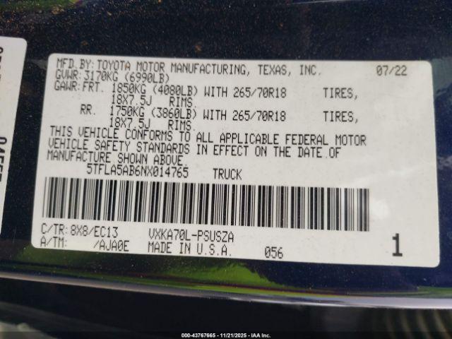 Toyota Tundra Sr5 Image 10