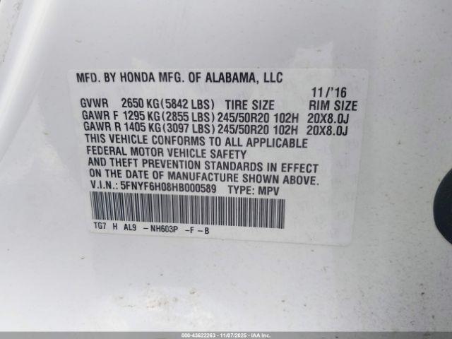 Honda Pilot Elite Image 6