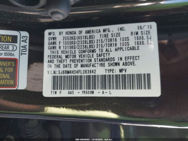 Honda CR-V Lx Image 6