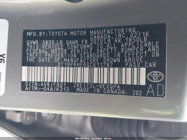 Toyota Corolla Le Eco Image 7